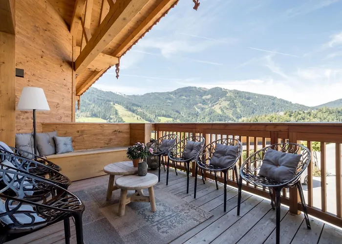 شاليه Tauernhaus Sonnblick 1 - 13p - 5 - Luxe - Sauna - Uitzicht Mühlbach am Hochkönig